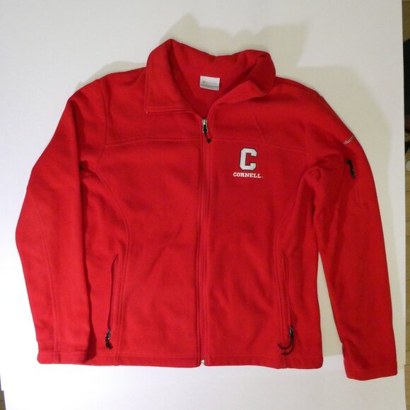 Columbia x Cornell University Red Fleece Jacket XL – Full Zip - Picture 4 of 10